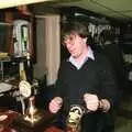 Steve, one of the senior bar dudes, Uni: Graduation Day, The Guildhall, Plymouth, Devon - 30th September 1989