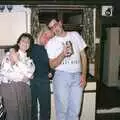 Sam, Sue and Steve, A Stuston Bonfire Night, Suffolk - 5th November 1989