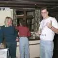 Steve gives it all the thumbs up, A Stuston Bonfire Night, Suffolk - 5th November 1989