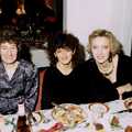 Brenda Pitcher, Rachel and Jo, BPCC Printec Christmas Do, Harleston Swan - 15th December 1989