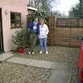 Sean and Maria prepare to leave, New Year's Eve and Everyone Visits, Stuston, Suffolk - 10th January 1990