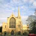 Norwich Cathedral, New Year's Eve and Everyone Visits, Stuston, Suffolk - 10th January 1990