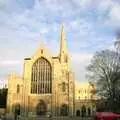 Norwich Cathedral, New Year's Eve and Everyone Visits, Stuston, Suffolk - 10th January 1990