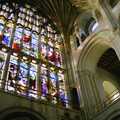 1990 The stunning stained glass window of Norwich Cathedral