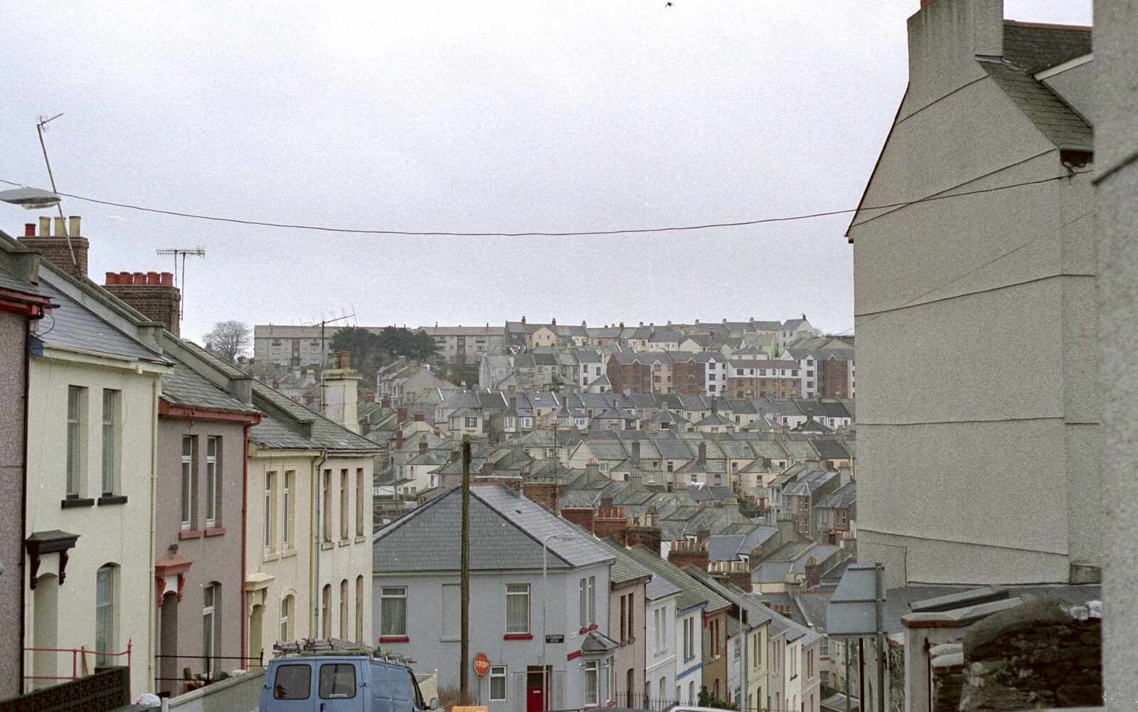 A Trip to Plymouth and Bristol, Avon and Devon - 18th February 1990: A Bristol street scene