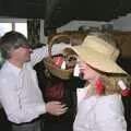 Some sort of raffle takes place, Pancake Day in Starston, Norfolk - 27th February 1990