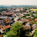 View over Framlingham and the Suffolk countryside from the church tower