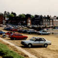 Modern cars, circa 1990 - Blakeney Point car park