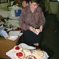 Kelly in the office, Kelly's Printec Birthday, Roydon, Norfolk - 2nd May 1990