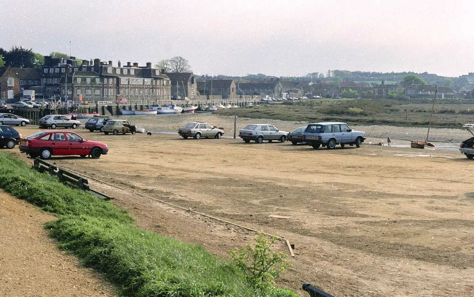 A view of the town of Blakeney, Norfolk, from Tapestry With Baz, and a Trip to Blakeney, Suffolk and Norfolk - 14th May 1990