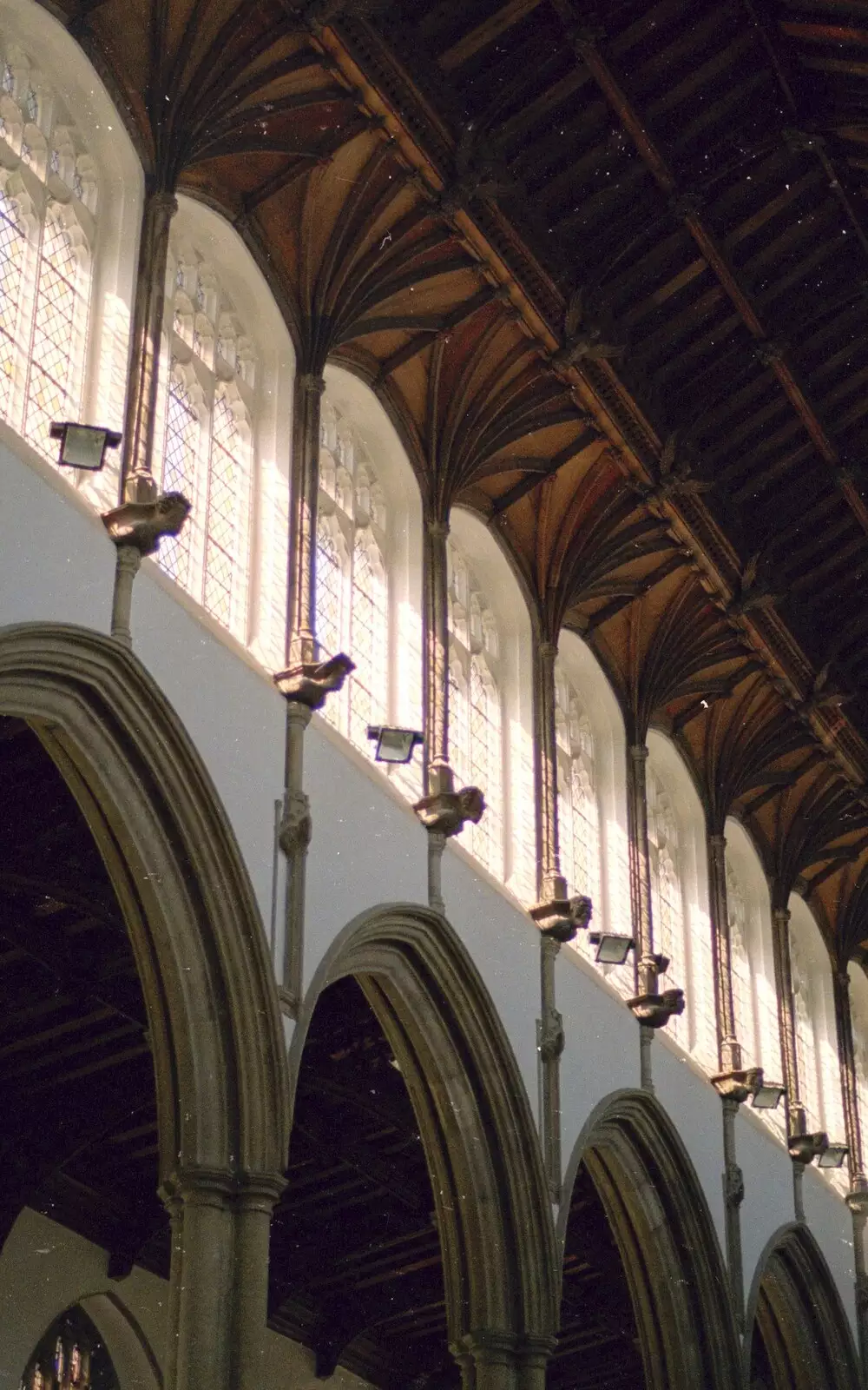 More clear-glass windows, from Tapestry With Baz, and a Trip to Blakeney, Suffolk and Norfolk - 14th May 1990