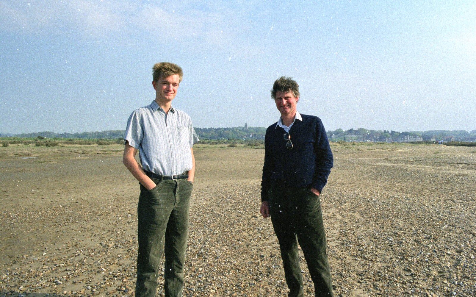 Nosher and Geoff from Tapestry With Baz, and a Trip to Blakeney, Suffolk and Norfolk - 14th May 1990