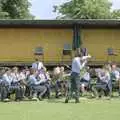 An RAF band, A Raft Race on the Mere, Diss, Norfolk - 2nd June 1990