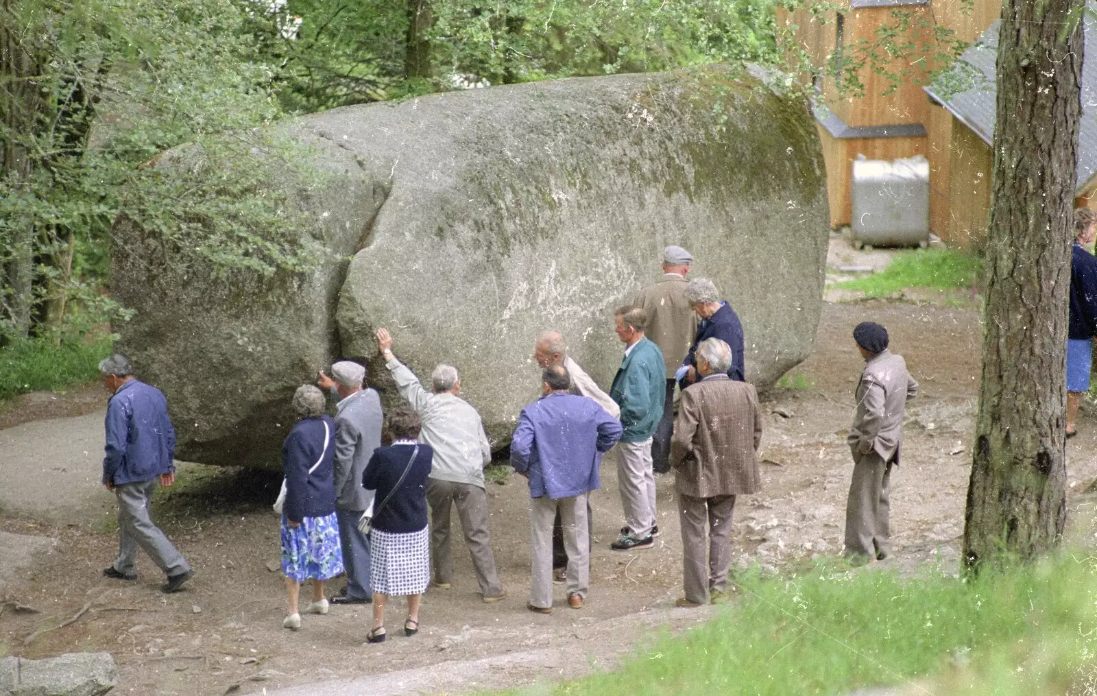 , from A Trip To Huelgoat, Brittany, France - 11th June 1990