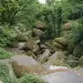 A pile of rocks in Arthur's Forest, A Trip To Huelgoat, Brittany, France - 11th June 1990