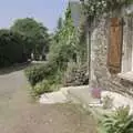 A view down the lane, A Trip To Huelgoat, Brittany, France - 11th June 1990