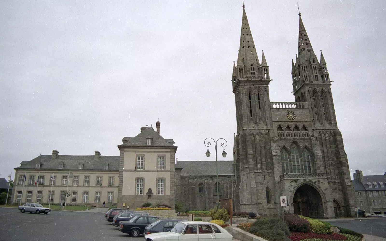 A church somewhere, from A Trip To Huelgoat, Brittany, France - 11th June 1990