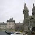 A church somewhere, A Trip To Huelgoat, Brittany, France - 11th June 1990