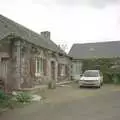 Angela's car, with yellow stickers on the headlights, A Trip To Huelgoat, Brittany, France - 11th June 1990