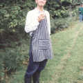 Nosher in sexy wellies and an apron