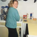 Liz in the kitchen