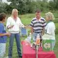 Sue tells a story, Sue's Fire Dance, Stuston, Suffolk - 21st July 1990