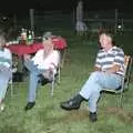 Jean, Sue and Bernie have a chat, Sue's Fire Dance, Stuston, Suffolk - 21st July 1990