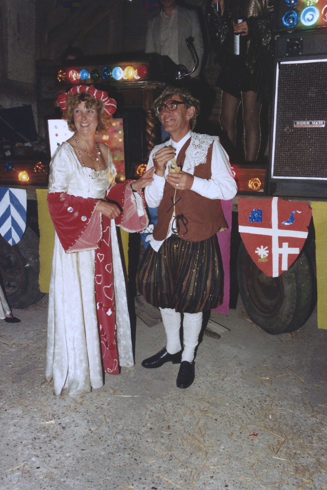 Elteb and Derek from A Mediaeval Birthday Party, Starston, Norfolk - 27th July 1990