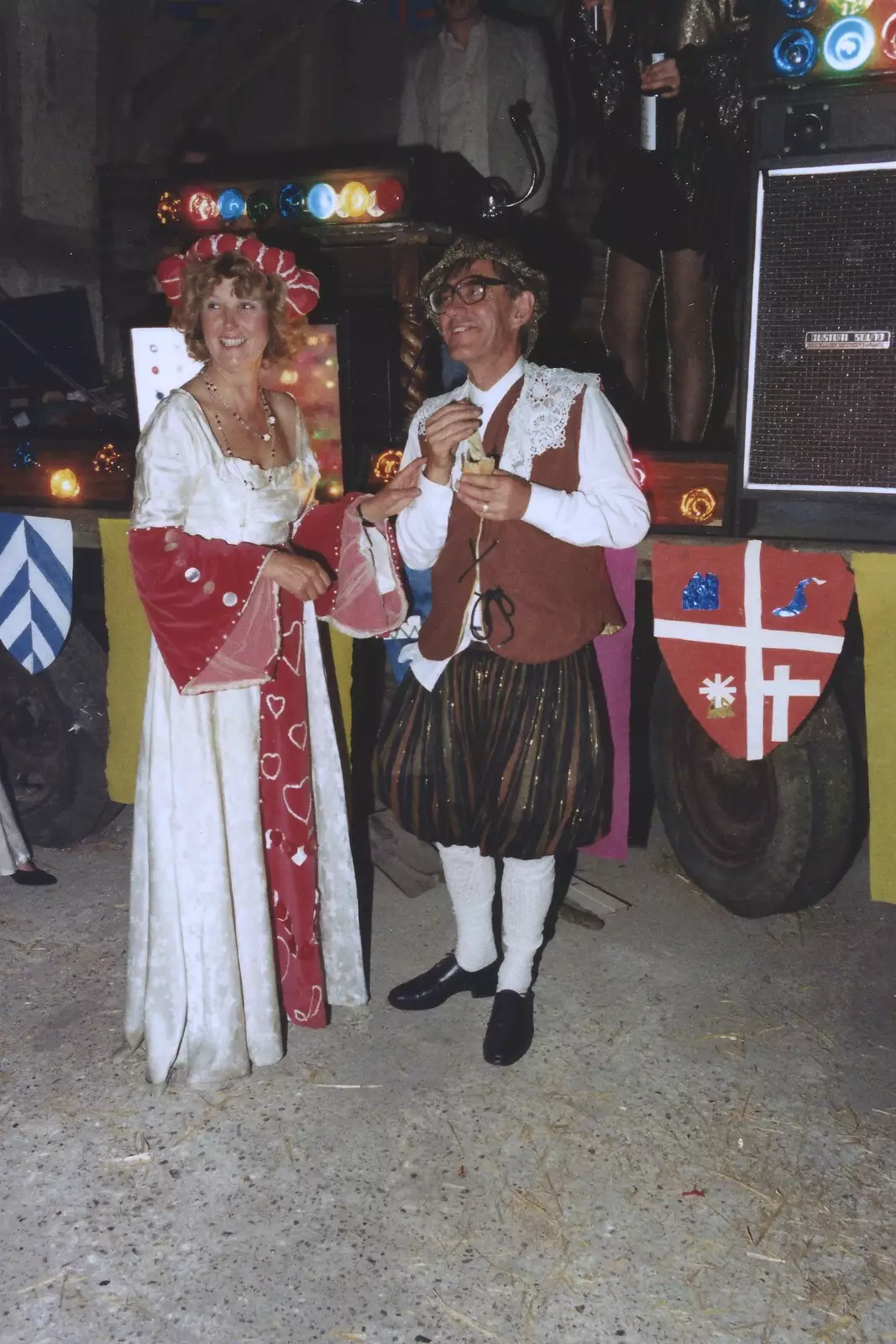 Elteb and Derek, from A Mediaeval Birthday Party, Starston, Norfolk - 27th July 1990