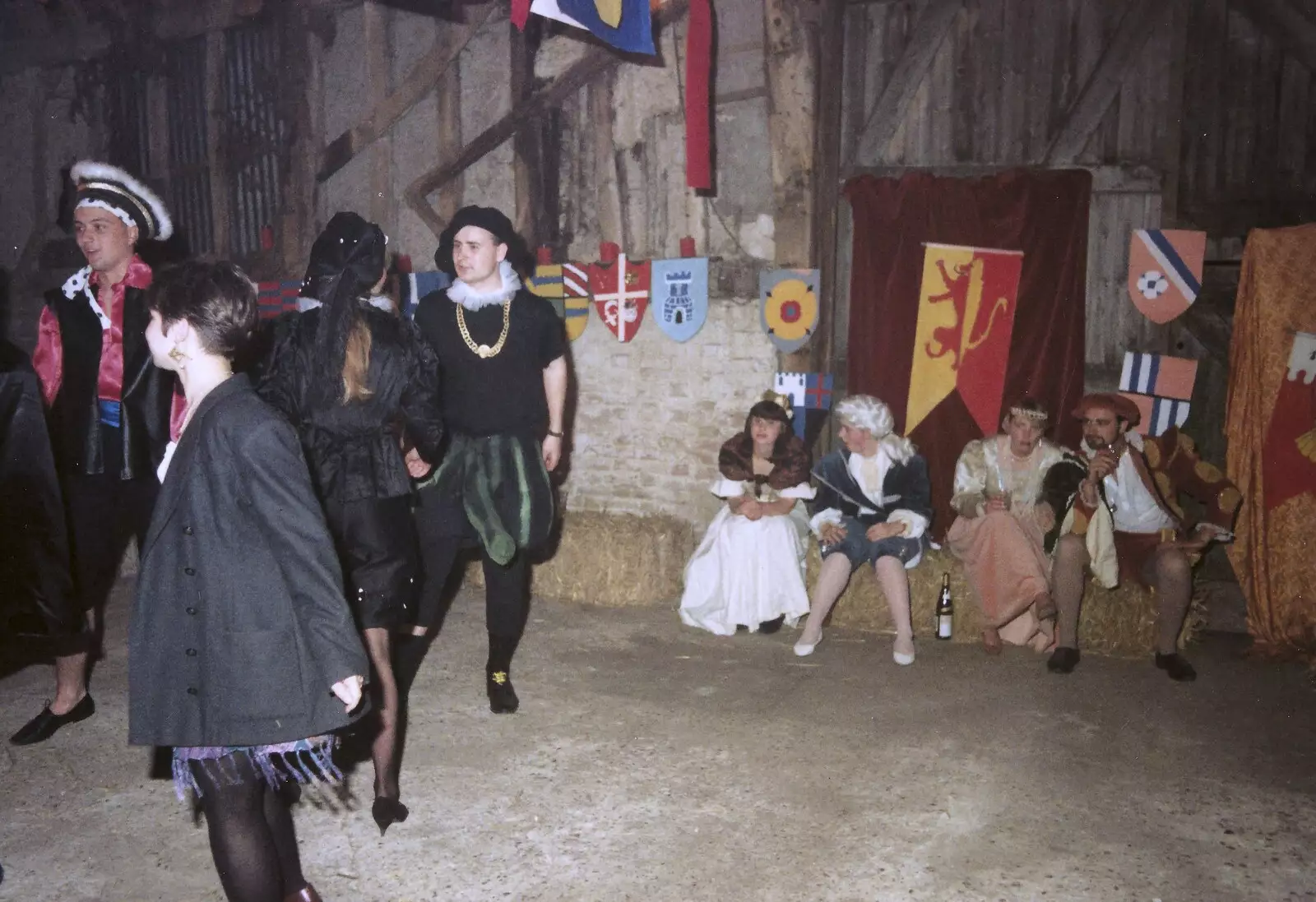 Mediaeval disco, from A Mediaeval Birthday Party, Starston, Norfolk - 27th July 1990