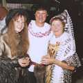 A Mediaeval Birthday Party, Starston, Norfolk - 27th July 1990, Geoff, Brenda and the birthday girl