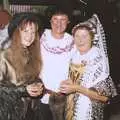 Geoff, Brenda and the birthday girl, A Mediaeval Birthday Party, Starston, Norfolk - 27th July 1990