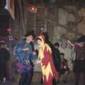 A Mediaeval Birthday Party, Starston, Norfolk - 27th July 1990, Jesters dancing