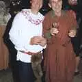 Geoff and Herbert, A Mediaeval Birthday Party, Starston, Norfolk - 27th July 1990