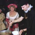 A Mediaeval Birthday Party, Starston, Norfolk - 27th July 1990, Some sort of soup is ladled out