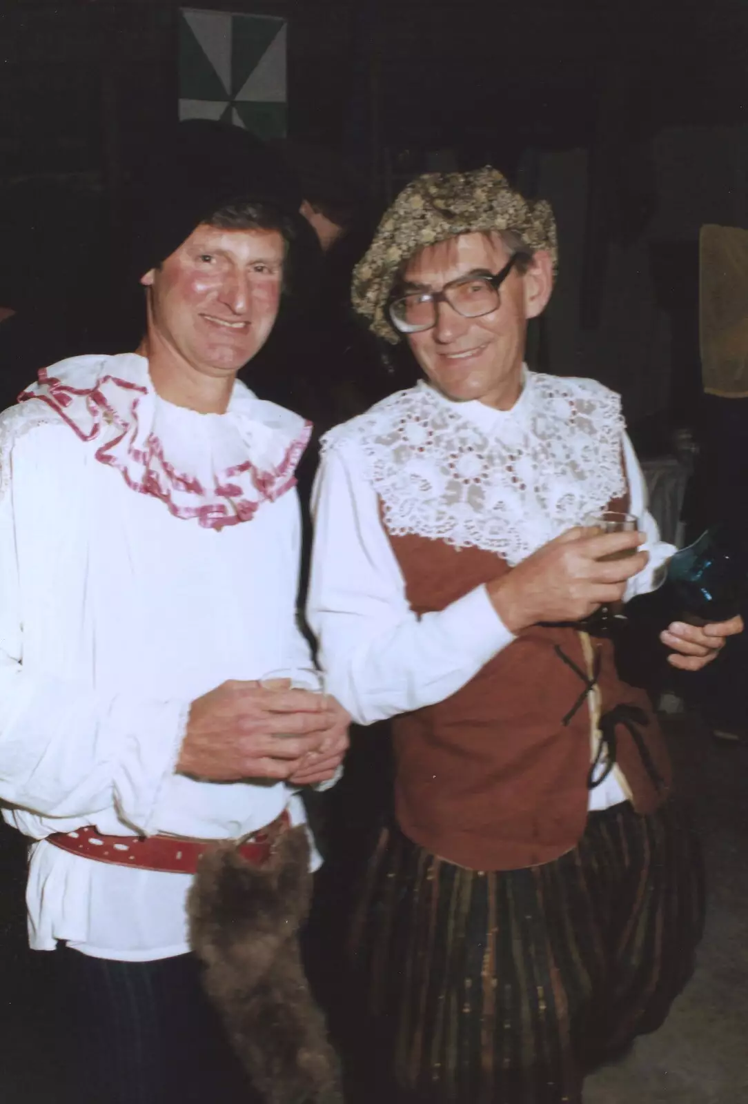 Geoff and Derek, from A Mediaeval Birthday Party, Starston, Norfolk - 27th July 1990