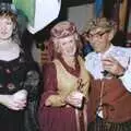 Derek with some guests, A Mediaeval Birthday Party, Starston, Norfolk - 27th July 1990