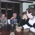 Nosher, Geoff, Monique and Keith, A Mediaeval Birthday Party, Starston, Norfolk - 27th July 1990