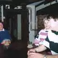 Brenda, Linda and David Cork, A Mediaeval Birthday Party, Starston, Norfolk - 27th July 1990