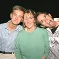 Nosher, Liz and Phil, Liz's Party, Abergavenny, Monmouthshire, Wales - 4th August 1990