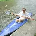 Hamish in a kayak, with full safety gear , A Walk in the Brecon Beacons, Bannau Brycheiniog, Wales - 5th August 1990