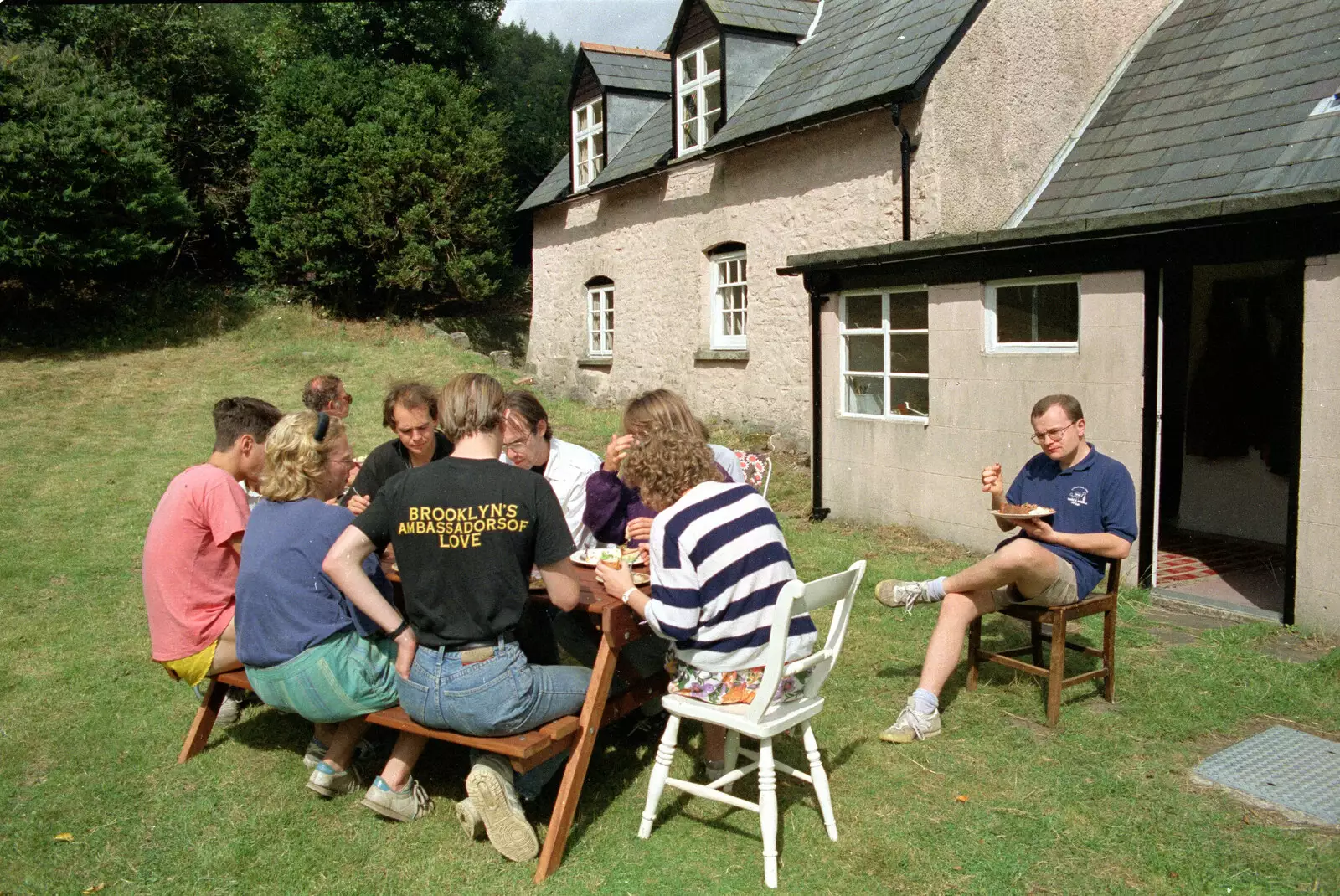 Time for breakfast, from A Walk in the Brecon Beacons, Bannau Brycheiniog, Wales - 5th August 1990