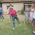 More hurling, A Bike Ride to Redgrave, Suffolk - 11th August 1990