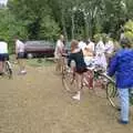 Ready for the off, A Bike Ride to Redgrave, Suffolk - 11th August 1990