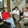 Discussions and cider drinking, A Bike Ride to Redgrave, Suffolk - 11th August 1990