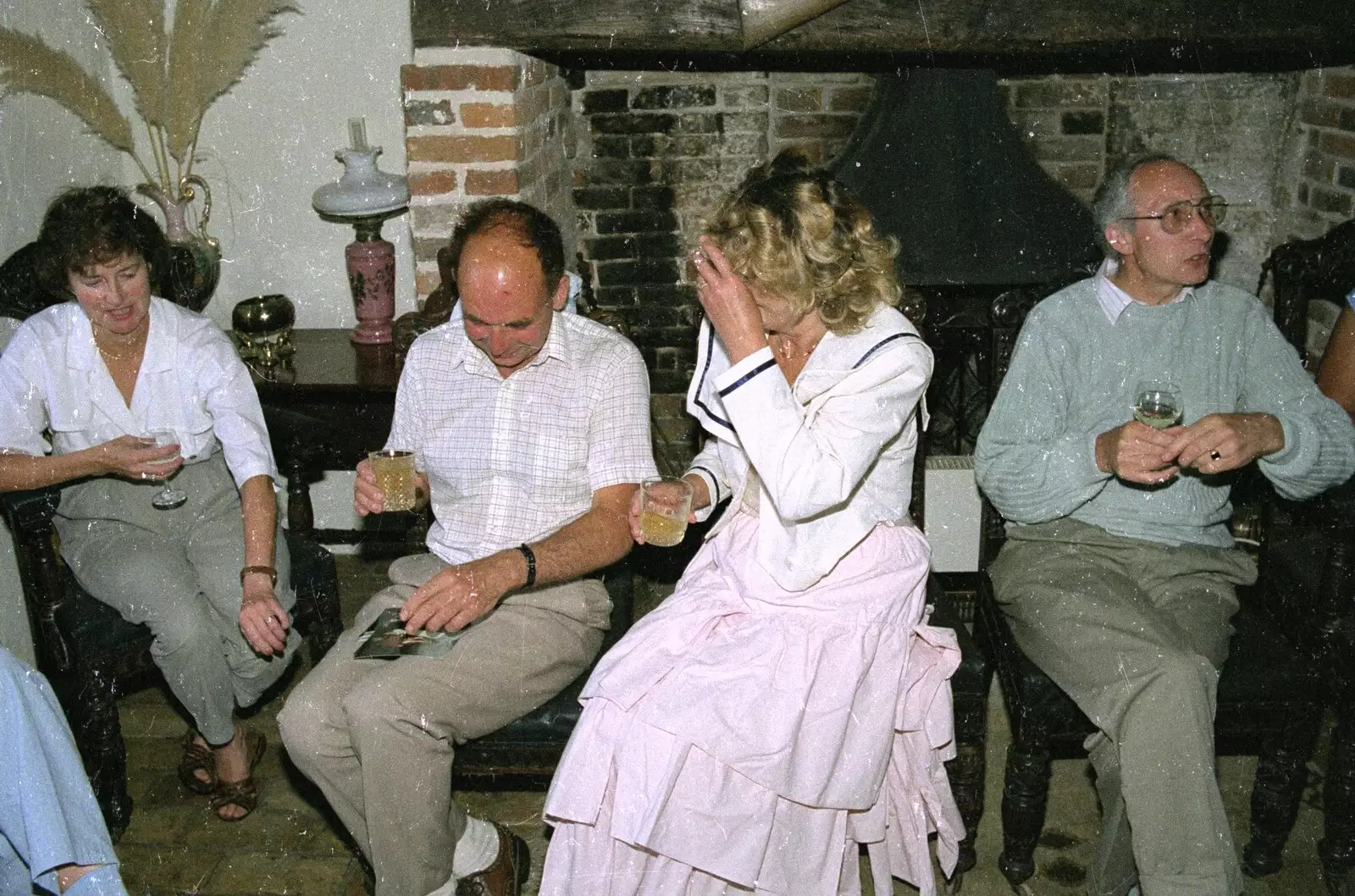 Herbert and Elteb, from A Bike Ride to Redgrave, Suffolk - 11th August 1990