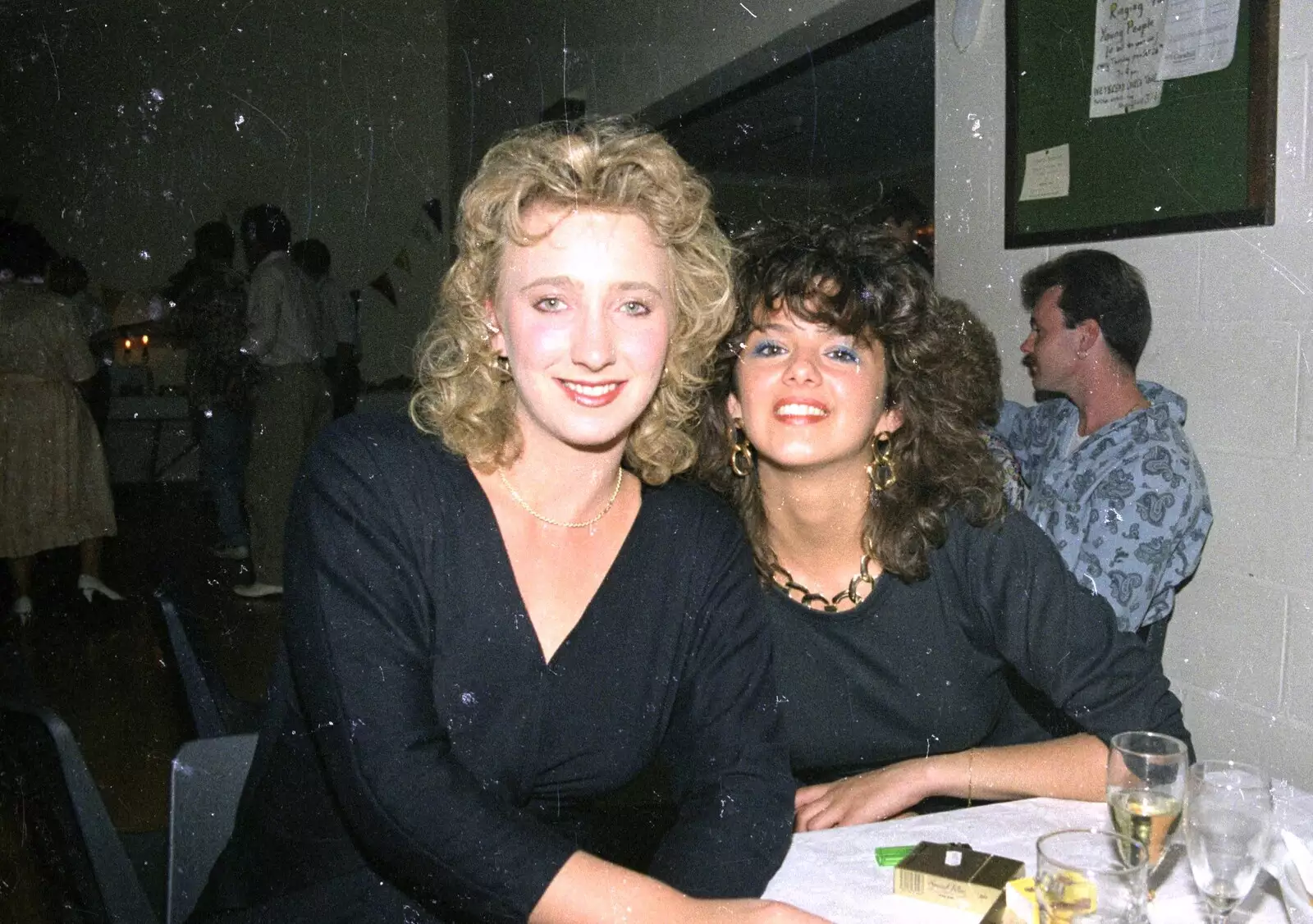 Kate and Rachel again, from Printec Karl's Birthday, and Clacton Pier With Steve-O, Weybread and Essex - 22nd August 1990