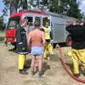 The Suffolk Fire Service is in Stuston, Printec Karl's Birthday, and Clacton Pier With Steve-O, Weybread and Essex - 22nd August 1990