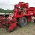 An old Massey combine harvester, The Henham Steam Fair, Henham, Suffolk - 19th September 1990