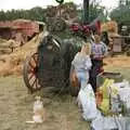 A stationary engine chunts away, The Henham Steam Fair, Henham, Suffolk - 19th September 1990